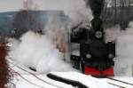 Tertitten Abfahrt des Juletoget am 06.12.2009 in S�rumsand.