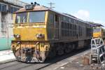 ADD 4413 (Co'Co', de, Alsthom, Bj.1985) am 26.Oktober 2011 im Depot Uttaradit.