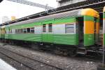 บชส. 614 (บชส = BTC/Bogie Third Class Carriage) am 08.Juni 2012 im Bf. Hua Lamphong. 

