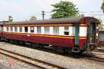 บชส. 226 (บชส. =BTC./Bogie Third Class Carriage) am 24.März 2024 in der Thon Buri Station.