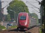 Thalys 4304 als THA aus Paris-Nord nach K�ln bei Km 29.0 zwischen Geilenkirchen und Lindern, 22.5.10