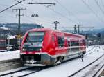 Mit winterlicher Versp�tung f�hrt ...  Kevin Schmidt 14.02.2010