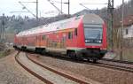 Eine RB erreicht am 10.04.10 aus Richtung Saalfeld kommend Orlam�nde. ...