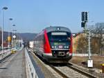 Ein Desiro verl�sst als ...  Kevin Schmidt 28.02.2011