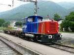 Tm 232 SBB - Tm 2/2  232 224-6 im Bahnhof von Reuchenette-P�ry am 19.06.2010 .. Fotostandpunk Perron 2 ..