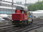 SBB - Tm 234 146-9 bei Rangierfahrt im Bahnhof Brugg ...