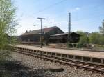 Güterschuppen im Bahnhof St.Georgen/Schwarzwald am 25.4.07 ... Güterschuppen im Bahnhof St.Georgen/Schwarzwald am 25.4.07 ...