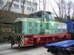 ex Bosch Werkslokomotive auf dem Gel�nde ESG.  ...