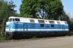 
V180 SP-020 Gleisbaulok der Firma Spitzer. Am 27.04.2007 in Unna. ...