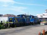 V 249 und V 246 der MWB am 20.04.2007 hinter ... V 249 und V 246 der MWB am 20.04.2007 hinter ...