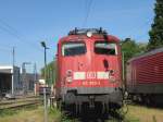 BR 110 380-3 steht ...  Gilbert Coletti 30.04.2007