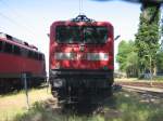BR 112 134-2 steht ...  Gilbert Coletti 30.04.2007