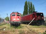 BR 110 380-3 und ...  Gilbert Coletti 30.04.2007