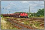 Die Oberhausen-Osterfelder 294 331, heute 294 831 f�hrt mit einem ...