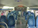 Inneneinrichtung im Obergescho� des Doppelstock-Triebzuges BR 3500 FERTAGUS.  ...
