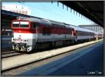 Slowakische Diesellok 754 004-0 (Taucherbrille) in Wien S�d. 28.04.2007  ...