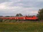 BR 111 170-7 mit dem RE 4198 von M�nchen HBF ...