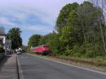 BR 218-447-1 rast zwischen Bad Harzburg und (nach) Vienenburg  ...