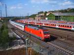 Eine unbekannte 101er f�hrt ...  P.F. 07.05.2007