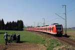 423 071 und 423 183 mit einer S-Bahn zum Ostbahnhof ...