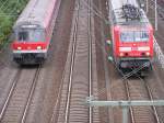 RE4 nach Aachen und S8 nach Hagen liefern sich ein ...