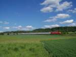 Eine BR.101 fuhr am 18.05.07 von N�rnberg Hbf nach Karlsruhe ...
