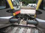 Verbindung zwischen Tiebwagen ATR 100 006 und 007 im Bahnhof ...