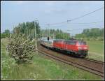 IC 1960 diesmal mit der 218 345 und der 218 ...