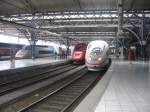 Sch�nes Hochgeschwidigkeitstreffen............Links ein TGV ...  Bj�rn Berg 27.05.2007