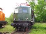 E18 24 beim Eisenbahnfest in Weimar, 26.05.07  ...