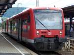Die Br.650 116-7 fuhr am 30.05.07 von Ulm Hbf nach ...