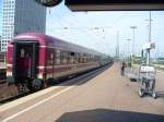 EuroExpress Wagen aus M�nster auf dem Weg nach Wittlich mit ...
