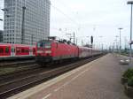 Diese BR 143 hat mit der S 1 aus D�sseldorf ...