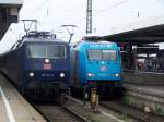 Die Br.101 016-4 Unicef und die Br.120 151-6 ZDF-Express trafen ...