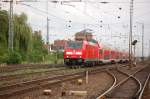 146 240 mit Dosto Richtung Schweinfurt Kbs 810 im Bhf ...