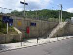 Die Wegwieser des Bahnhofes ...  Daniel P. 05.06.2007