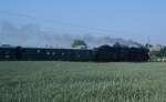 Sonderzug von Berlin nach Eisenach im Juni 2007 in Peissen ...