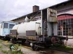 Alter Kesselwagen mit Bremsh�uschen ...  Benjamin Kandzia 11.06.2007