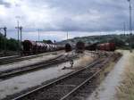 Der ehemalige Rangierbahnhof Luitpoldh�tte ...  Tobias Schuminetz, Hirschau 12.06.2007