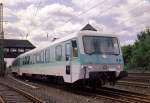 Vt 628 bei einer Sonderfahrt in HH-Sternschanze, 1988  ...