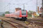 612 168 3 teilig von Hof/Bayreuth bei der Einfahrt ...