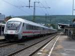 Einfahrt eines IC von Karlsruhe Hbf nach N�rnberg Hbf im ...