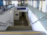 Bahnhof Freiberg, Treppenabgang Fu�g�ngertunnel ...  Jens Haipeter 20.06.2007