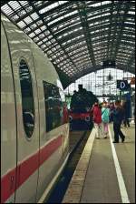 78 468 ist soeben in den K�lner Hauptbahnhof eingefahren. Aufgenommen ...