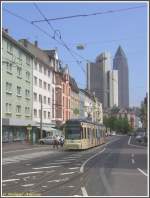 An der Haltestelle Adalbert-/Schlo�stra�e ...  Helmut Amann 20.06.2007