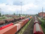 Reichlich Betrieb. Blick auf den Güterbahnhof von Nürnberg.
Aufgenommen im ... Reichlich Betrieb. Blick auf den Güterbahnhof von Nürnberg.
Aufgenommen im ...