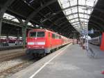 111 159 schiebt am ...  Bj�rn Berg 24.06.2007