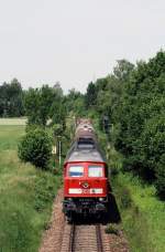 233 233 mit FZ 56523 bei M�hldorf (25.05.2007)  ...