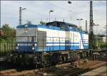 BR 202 Leerfahrt durch Recklinghausen-S�d D&D 1701 (ex 202 351 / 1971).  25.06.2007