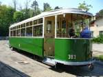 Strasenbahn Genf TG - Nostalgie Personenwagen B 363 .. Foto vom 06.05.2007